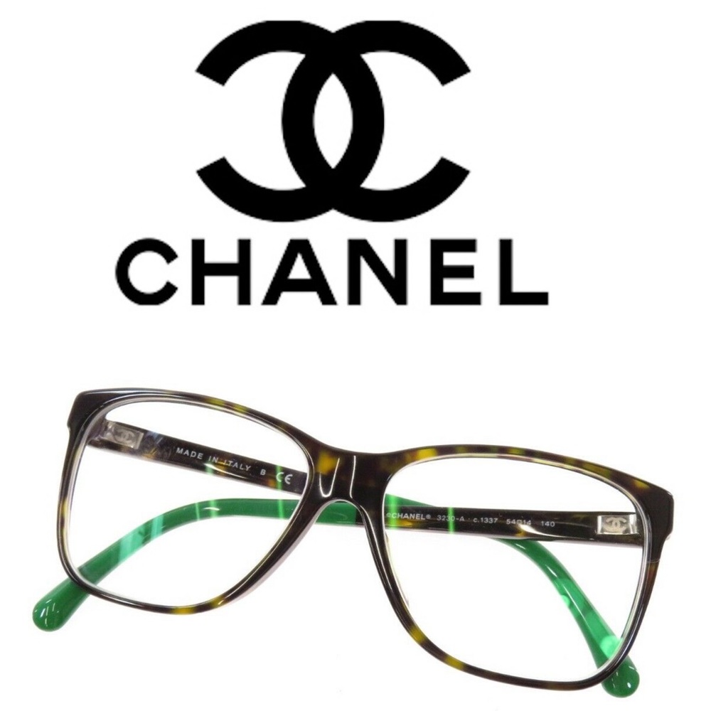 Chanel 3230 1337 rx frames and case